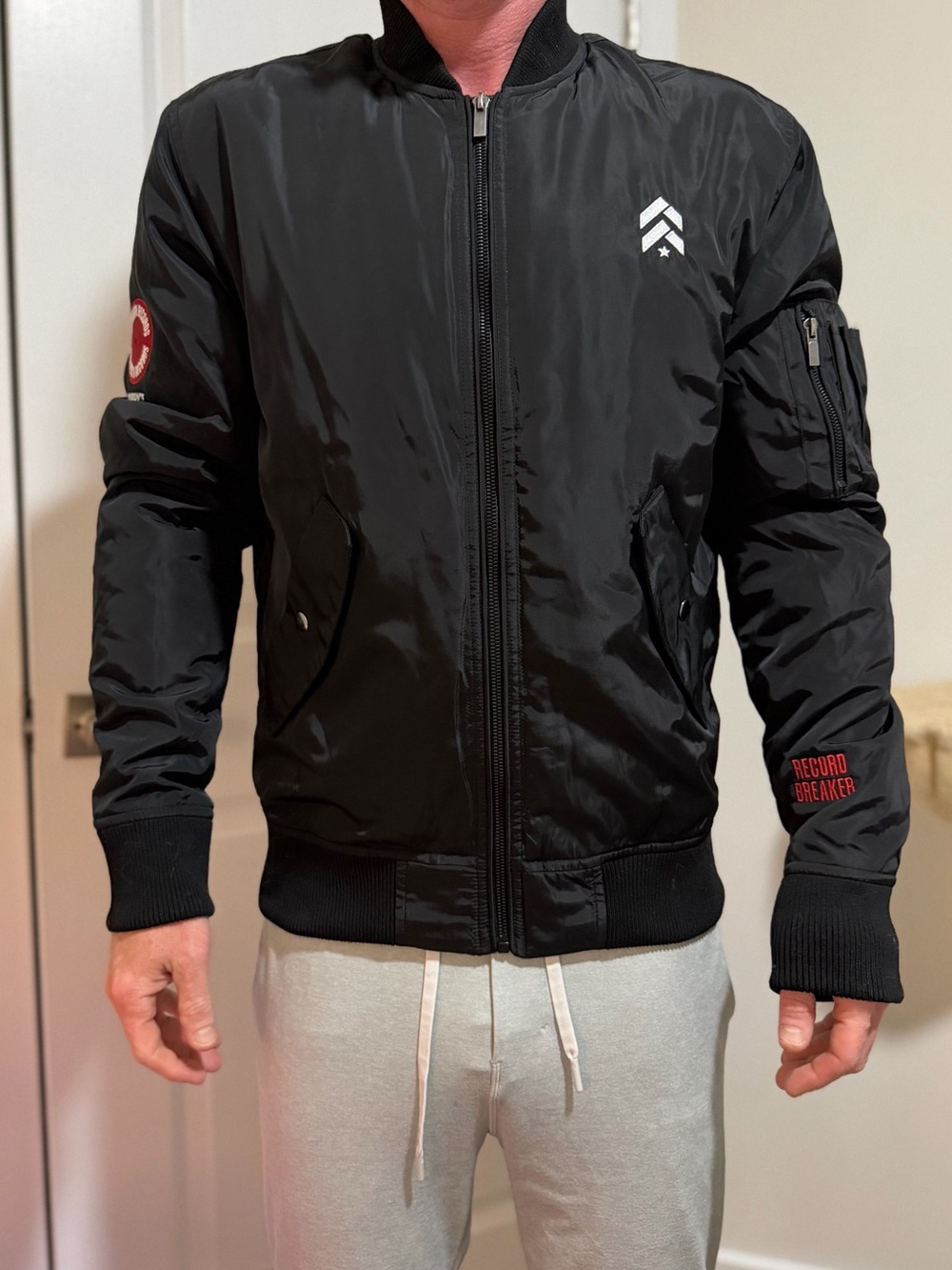Barry’s Men's Red Room Records Bomber jacket